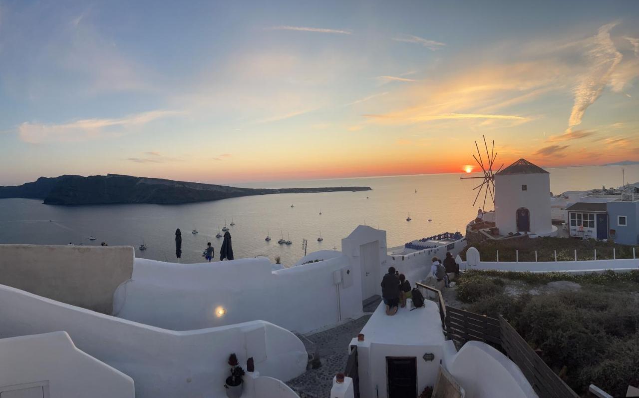 The Sunset Windmill Villa Oia  Ngoại thất bức ảnh