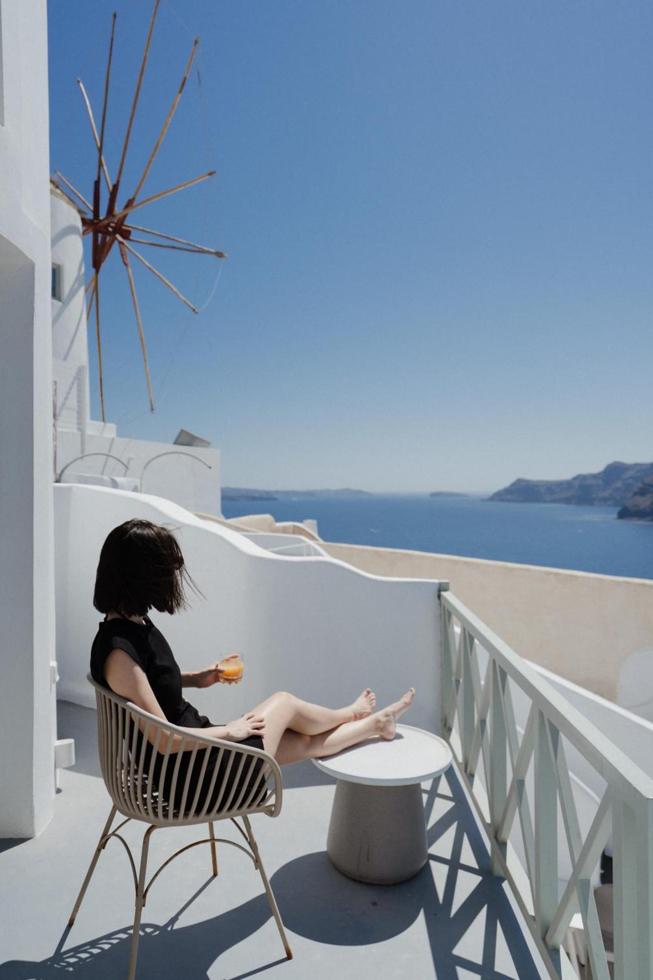 The Sunset Windmill Villa Oia  Ngoại thất bức ảnh